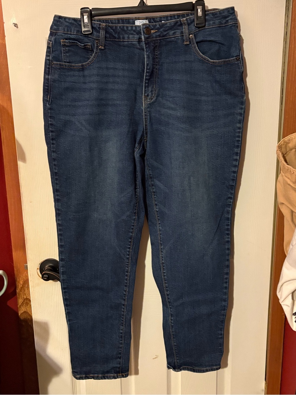 Time and Tru Dark Blue Stretch Skinny Jeans